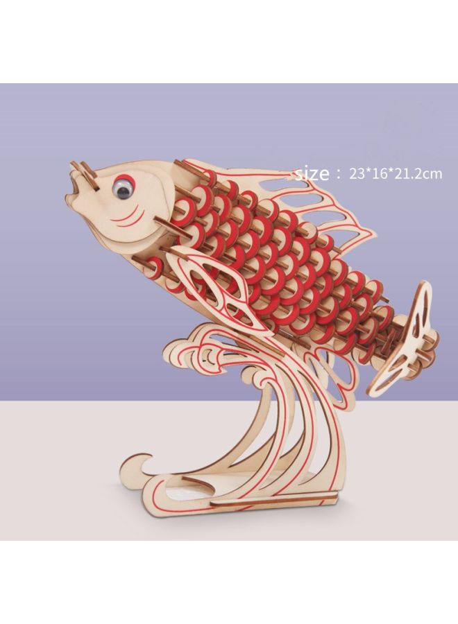 Fish Model 3D Puzzle 23x16x21.2cm