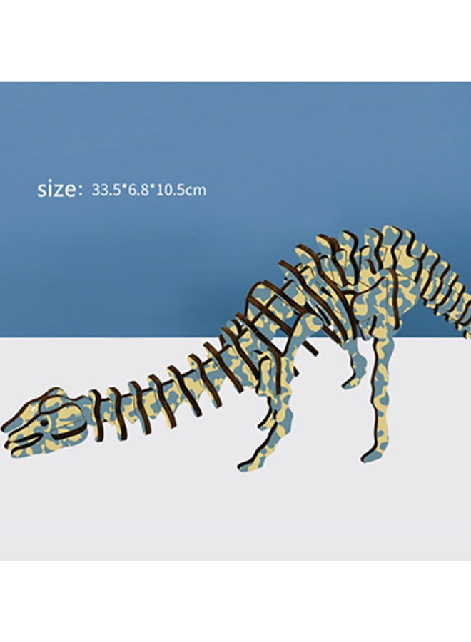 Dinosaur Shape 3D Model Puzzle 33.5x6.8x10.5cm