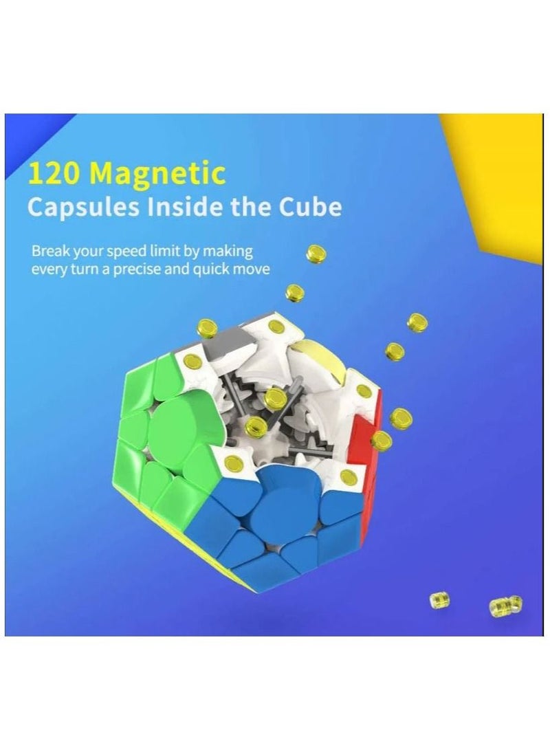 GAN Megaminx Magnetic Speed Cube GAN Alien Lightest 113gm Stickerless