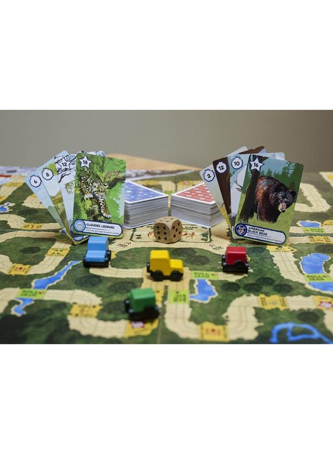 2-In-1 Explore Two Mighty Safari Board Game