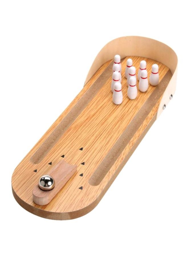 Wooden Desktop Mini Bowling Games