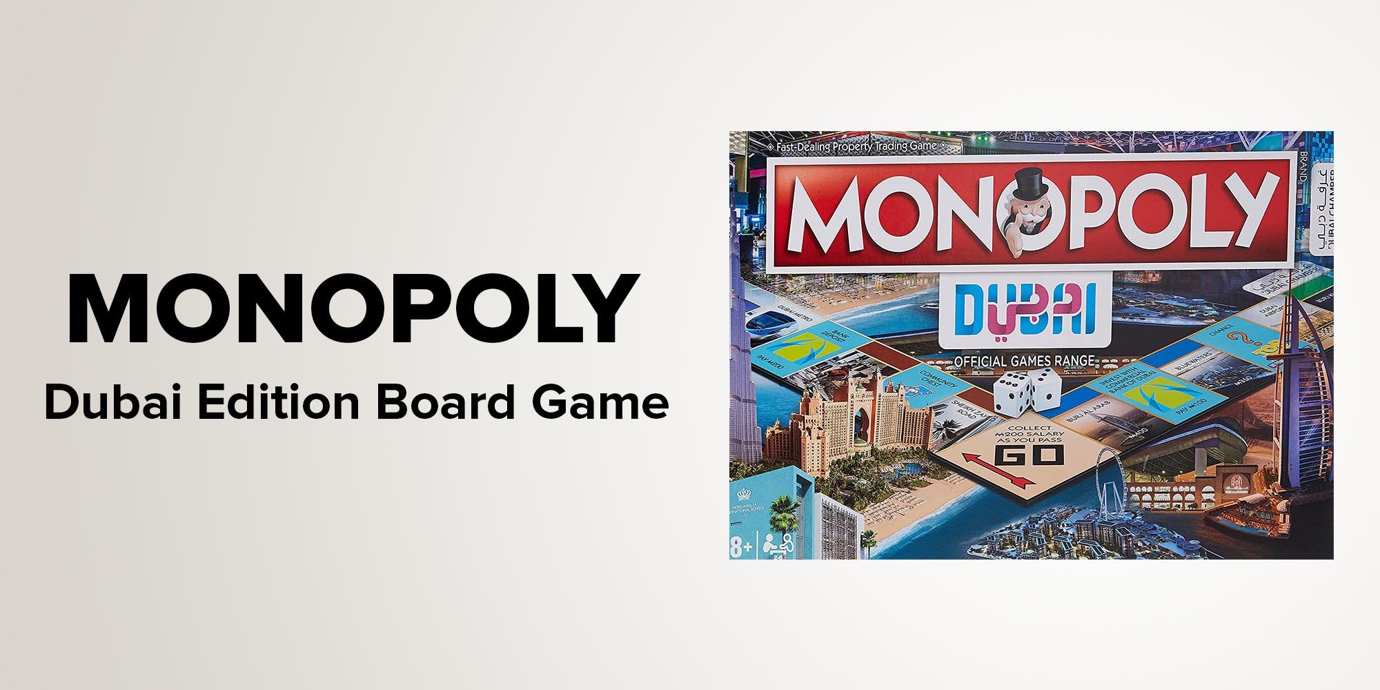 Dubai Official Games Range Hasbro Board Game For Adults And Teens Indoor Home Game 2 To 6 Players