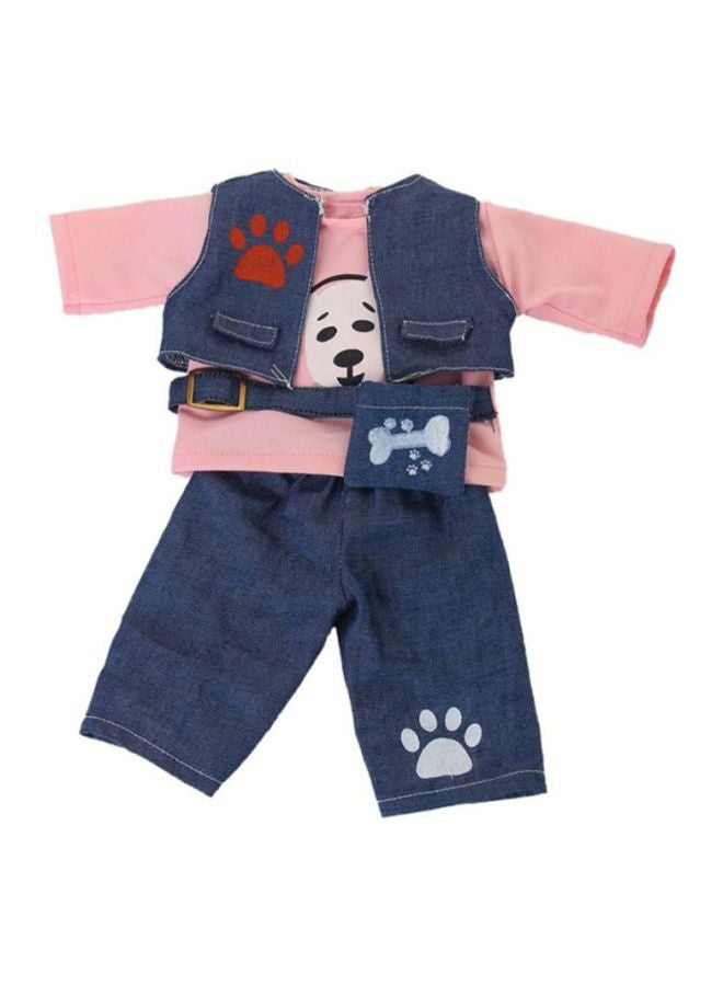 18 Inch American Girl Doll Clothes Denim Suit