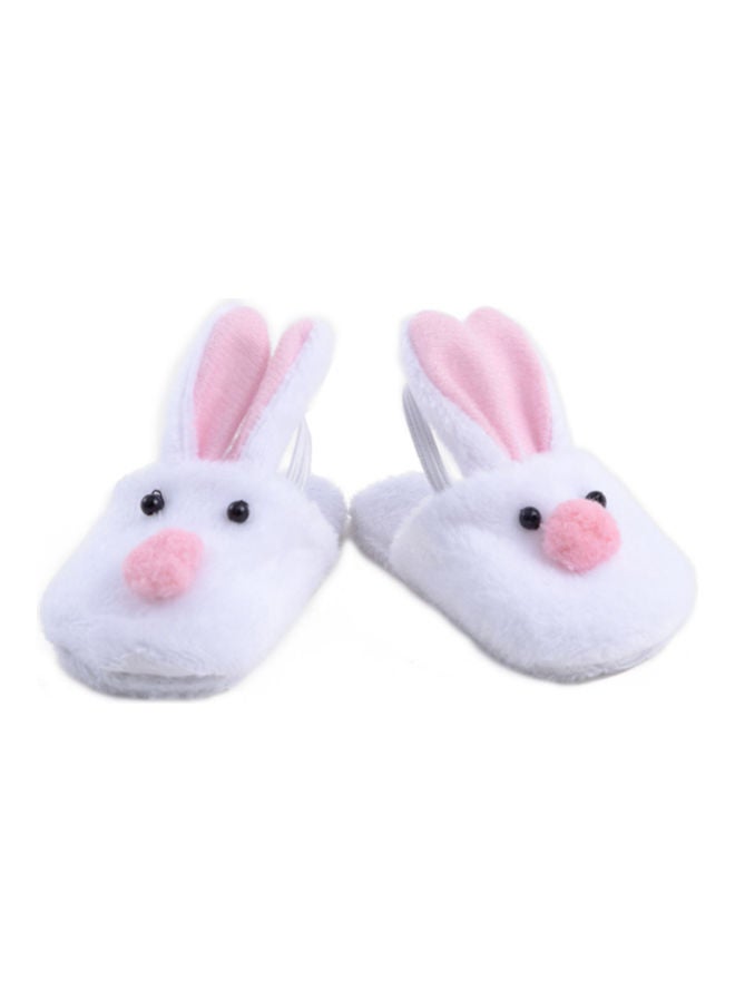 American Doll Rabbit Slippers 18inch