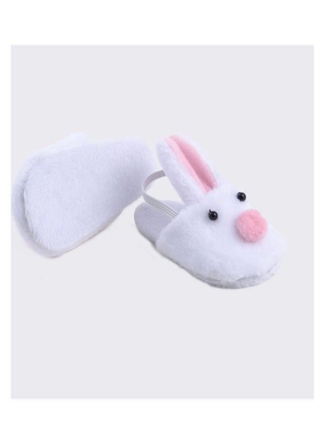American Doll Rabbit Slippers 18inch