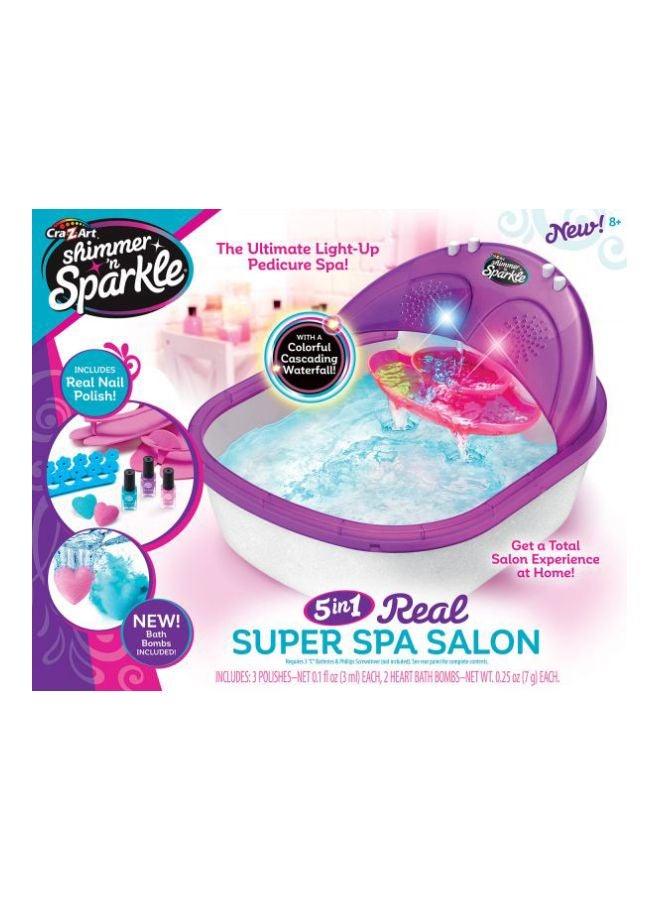 Shimmer N Sparkle 5-In-1 The Real Super Spa Salon