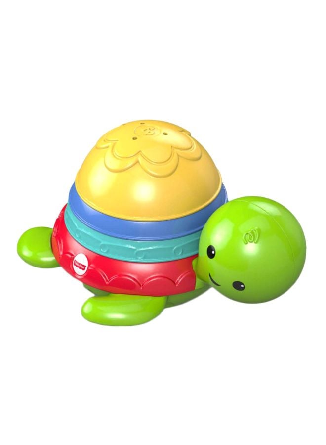 Stack And Strain Bath Turtle Toy 11x8x4.62inch