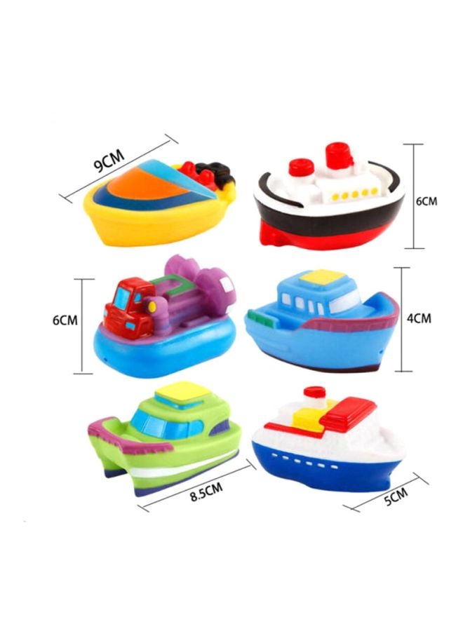 6 Pieces Children's Bath Toys 8.5x5x4cm