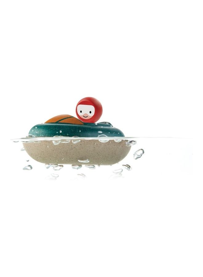 Wooden Speed Boat 8.51x11.99x6cm