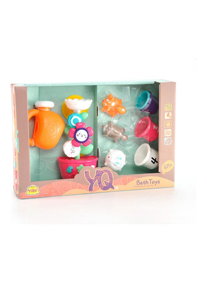9-Piece Flower Shower Bath Toy YPQ4080