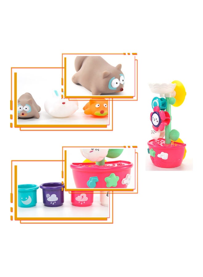9-Piece Flower Shower Bath Toy YPQ4080