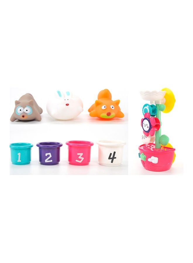9-Piece Flower Shower Bath Toy YPQ4080