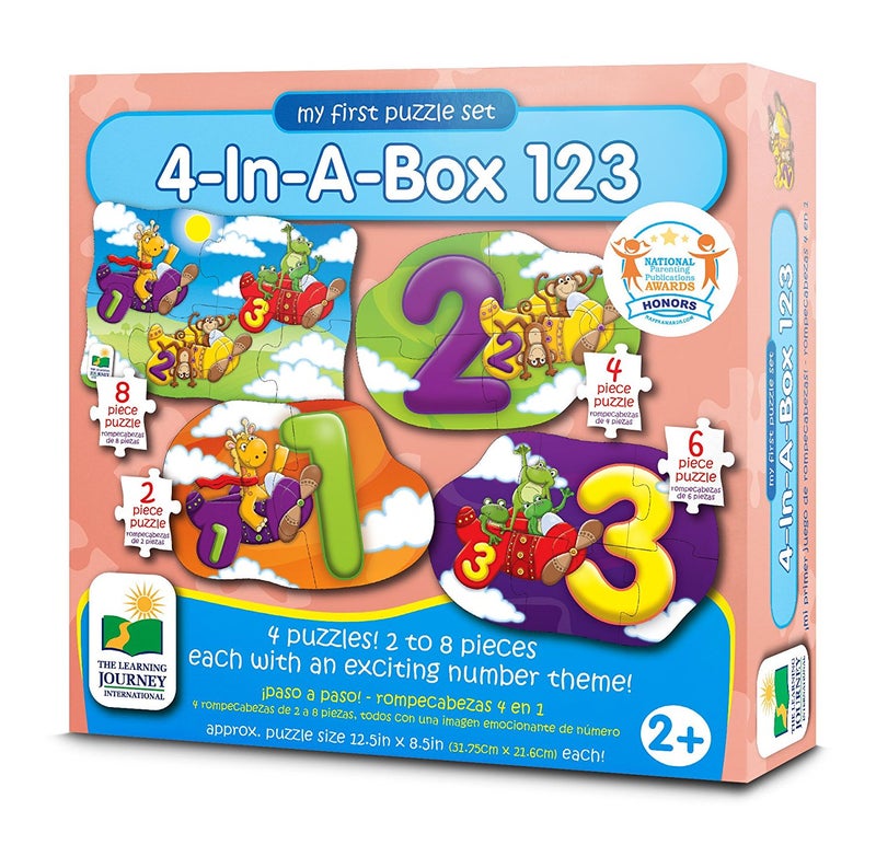 4-In-A My First Puzzle Set Box