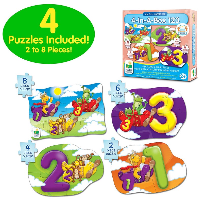 4-In-A My First Puzzle Set Box