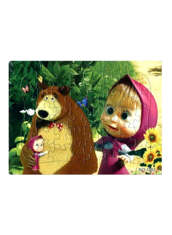 40 Pieces Cartoon Jigsaw In 8 Patterns 21x28cm
