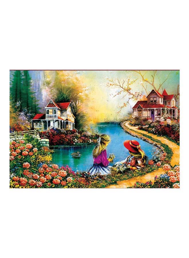 1000-Piece Nature View Jigsaw Puzzle Set 50 x 75cm