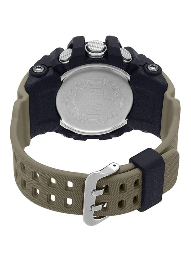 Men's Water Resistant Rubber Analog/Digital Watch GG-1000-1A5DR