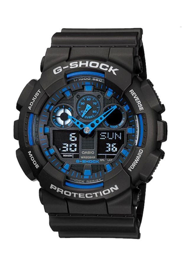 Men's Men's Resin Analog-Digital Watch GA-100-1A2 - 51.2 mm