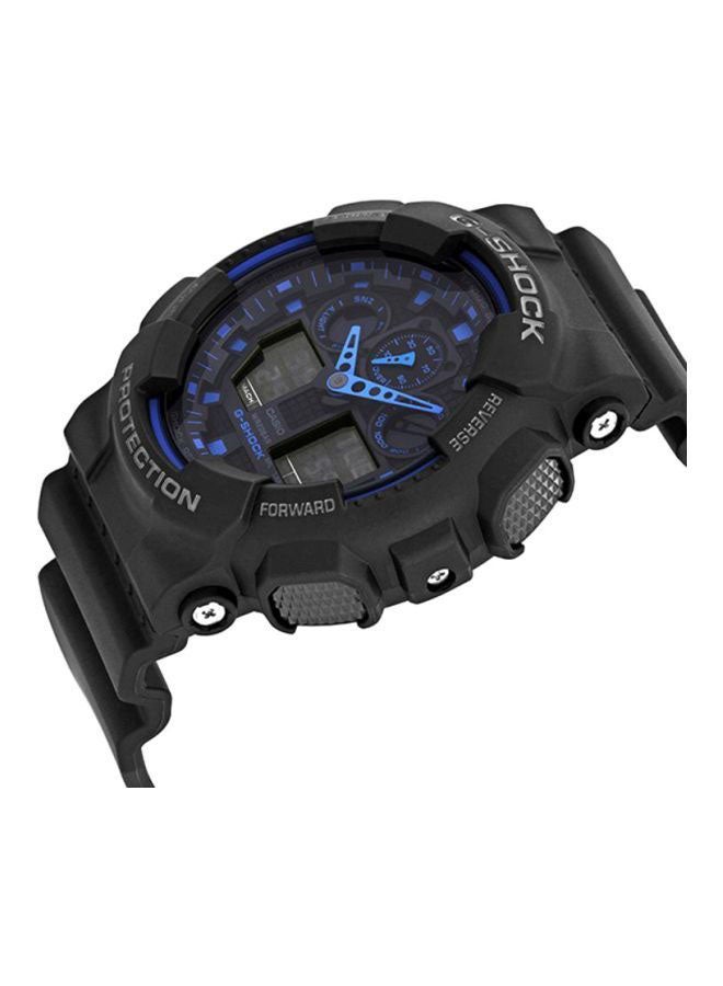 Men's Men's Resin Analog-Digital Watch GA-100-1A2 - 51.2 mm