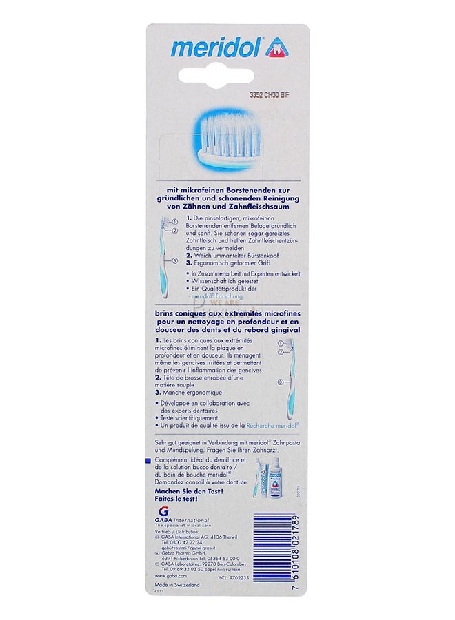 Pack Of 2 Soft Toothbrush White