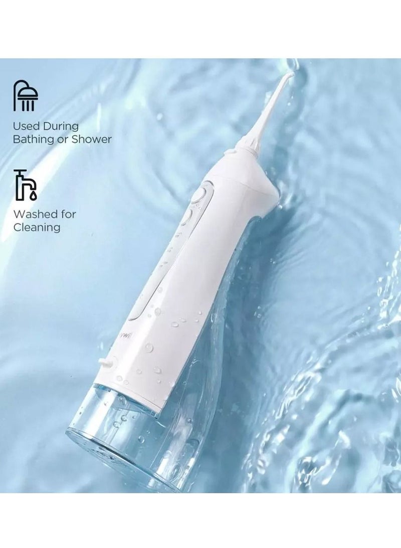 Portable Oral Irrigator USB Rechargeable Dental Water Flosser Jet Irrigator Dental Teeth Cleaner 3 Modes 300ML