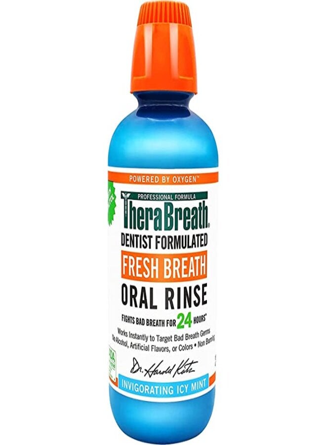 Fresh Breath Oral Rinse 473ml