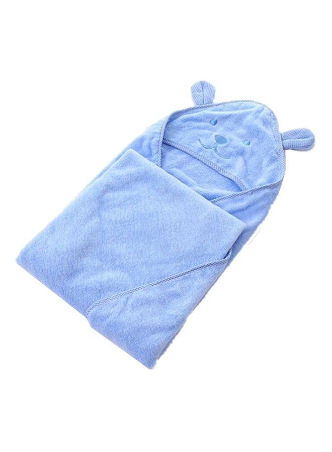 Hooded Bath Towel Blue 90x90cm