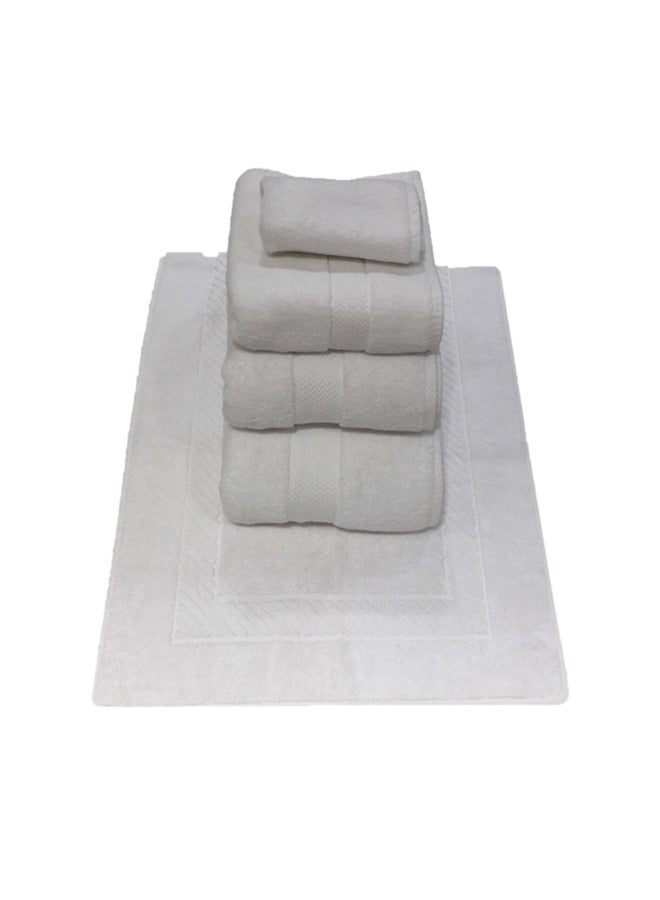 5-Piece Towel Set White