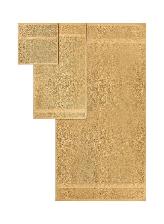 8-Piece Bath Towel Set Beige