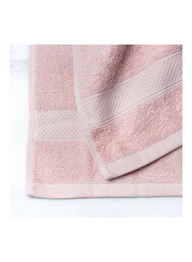 4-Piece Basic Towel Set Blush 30 x 54inch