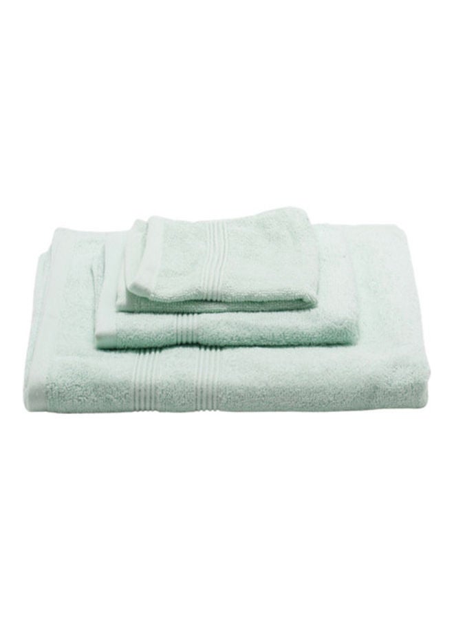 Luxury Collection Bath, Hand and Face Towel Set Light Green 70x140, 40x70, 33x33cm