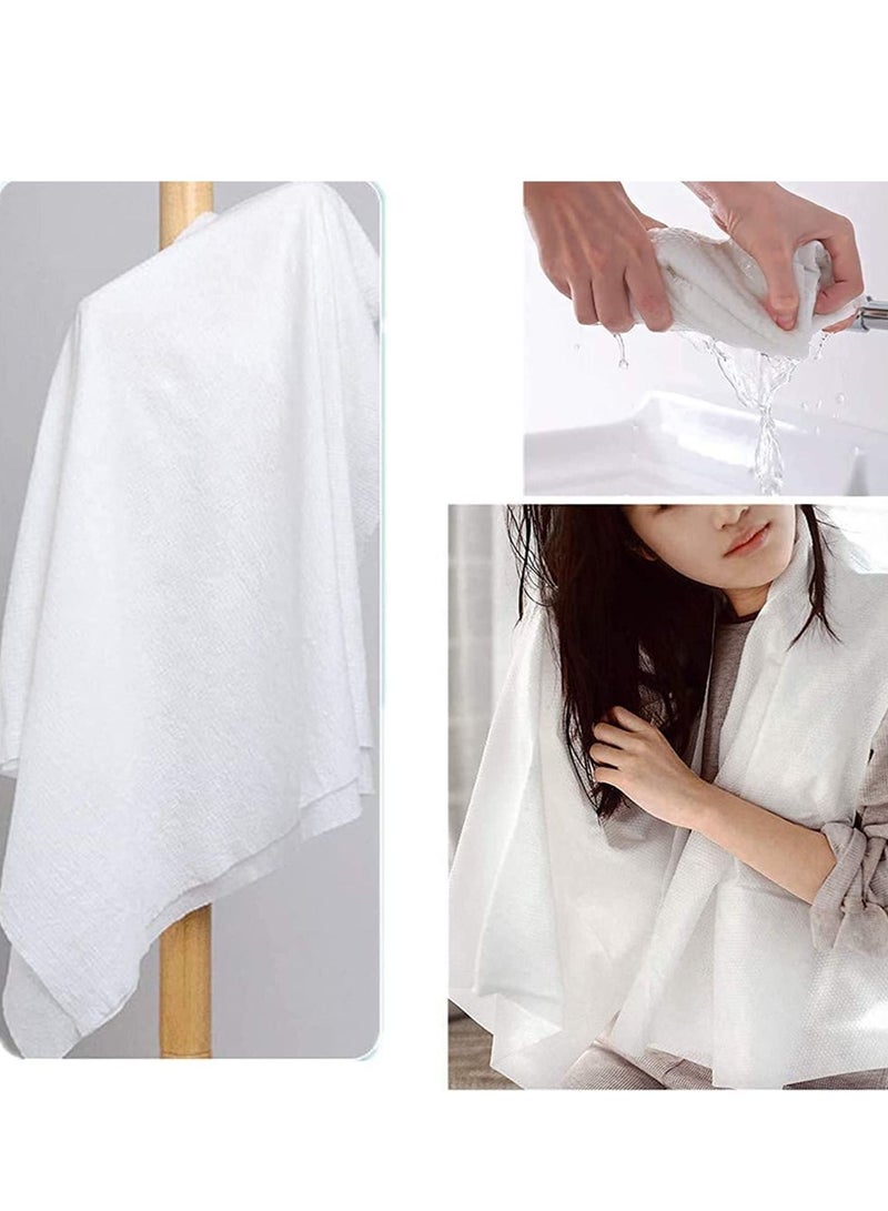 Disposable Bath TowelThicker Style Magic Compressed Bath Towel Large Size Portable Bath Washcloth Reusable for Travel Camping Hiking Outdoor Sports Beauty Salon27.6in*55in 5 Pieces