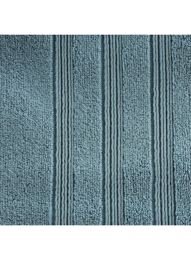 Ritzy Cotton Bath Sheet, Blue - 90X150 Cms