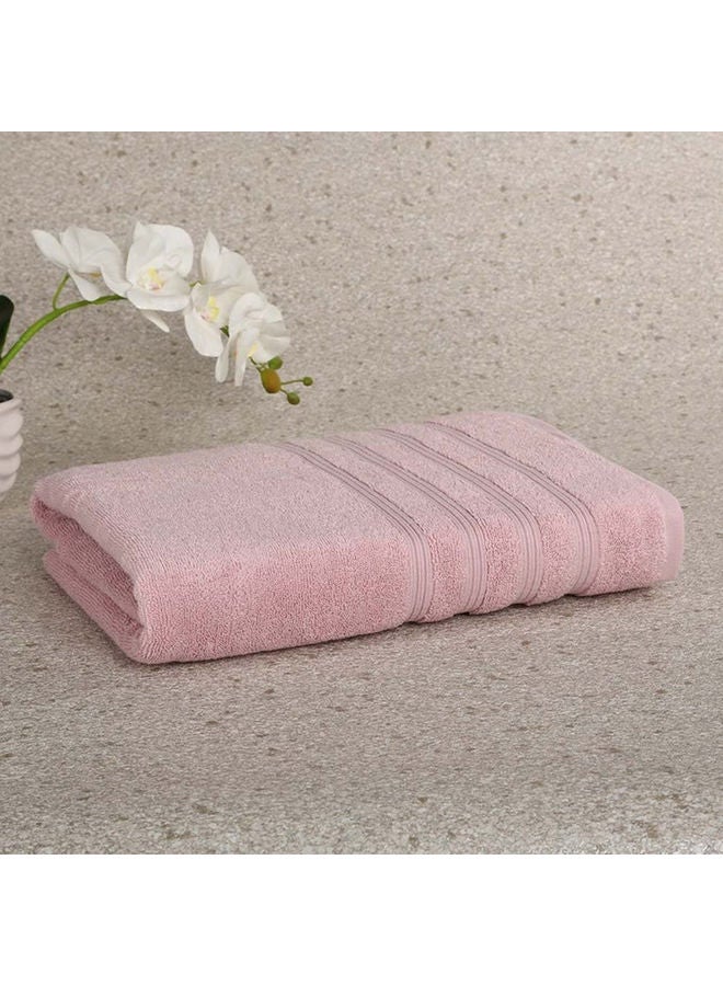 Ritzy Cotton Bath Sheet, Pink - 90X150 Cms