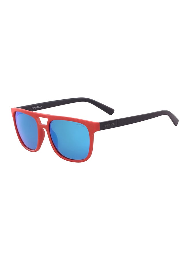 Men's UV Protection Rectangular Sunglasses - Lens Size: 56 mm