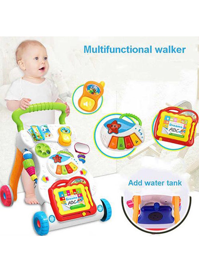 Multi-Functional Multicolored Writing, Drawing, Music Walker Assorted 6+ Months 45x42x34cm