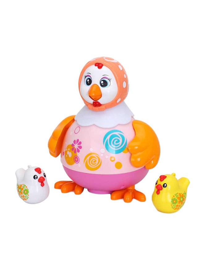 Baby Toys Dancing Hen With Two Chick For 1 2 3 Year Infant To Kids Toddler Boys Girls