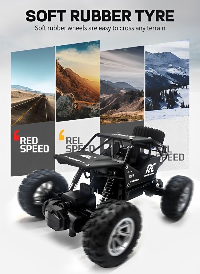 RC Cars,1:18 Scale Electric Toy All Terrain Remote Control Car, Racing Cars Electric Vehicle,Kids Outdoor Toys Fast Racing Buggy Toy
