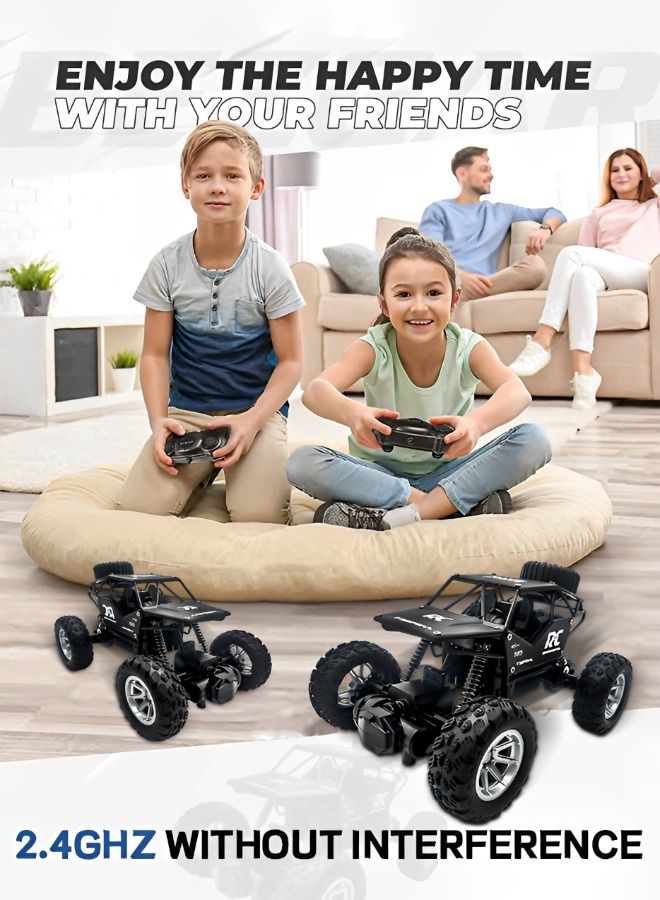 RC Cars,1:18 Scale Electric Toy All Terrain Remote Control Car, Racing Cars Electric Vehicle,Kids Outdoor Toys Fast Racing Buggy Toy