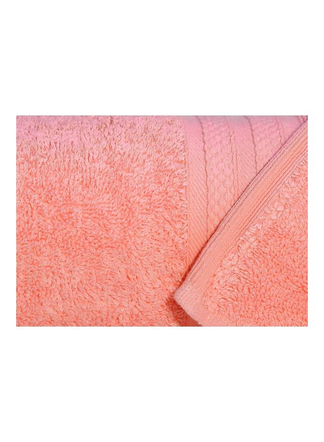 100% Cotton Premium 550 GSM Highly Absorbent, Quick Dry And Soft Feel Bathroom Towels Superior Quality Ring  Spun Cotton Luxury Towels Set Pink 73x147cm