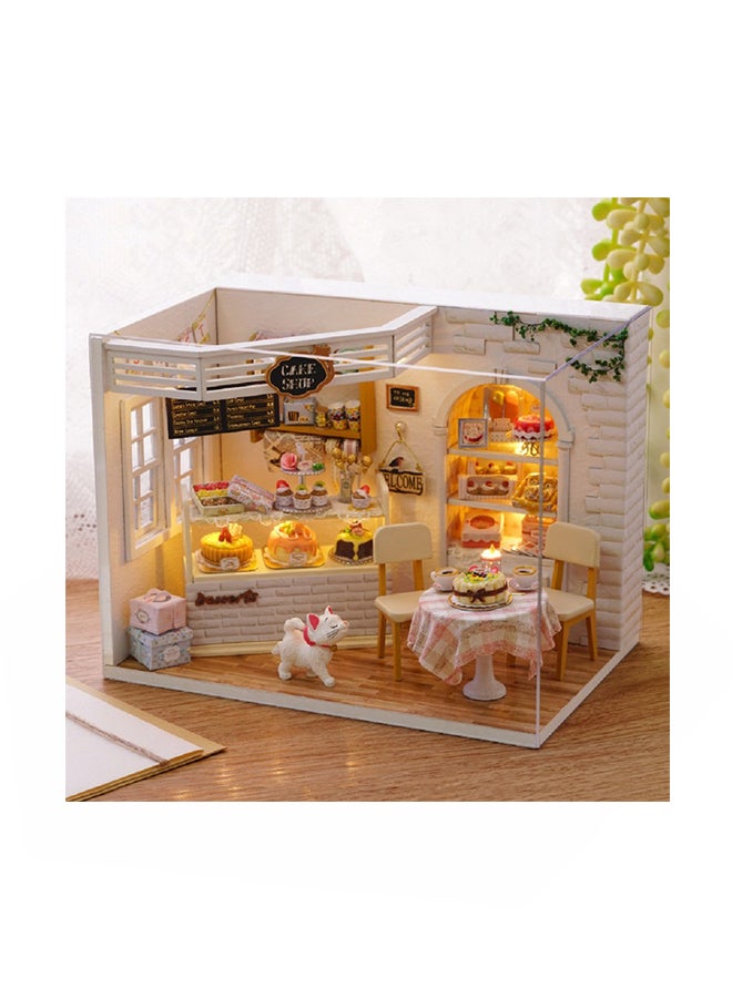 Diary Of Cake Dollhouse Miniature Diy House Kit Creative Room