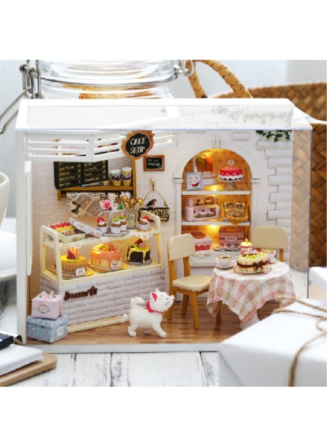 Diary Of Cake Dollhouse Miniature Diy House Kit Creative Room