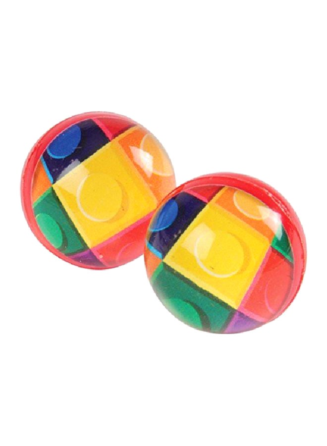 12-Piece Bouncing Rubber Ball Set 1.25inch