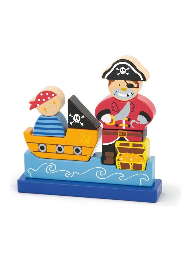 3D Wooden Magnetic Pirate Puzzle