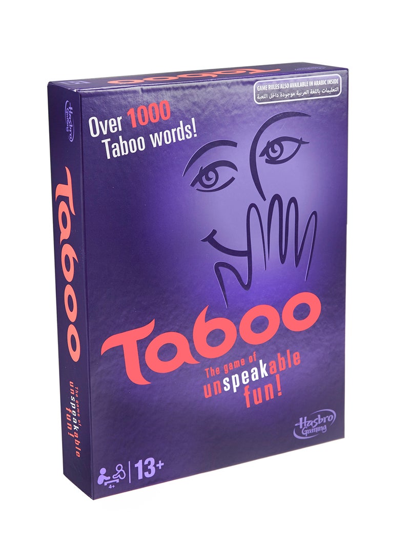 Taboo Board Game, Guessing Game For Families And Kids Ages 13 And Up 48x200x267mm