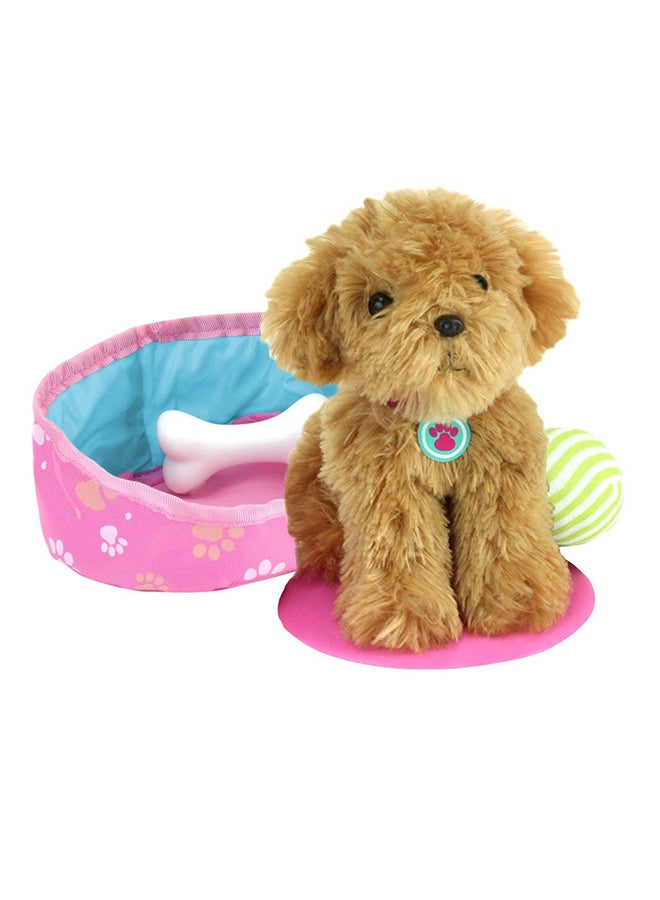 10-Piece Complete Puppy Dog Play Set 18inch