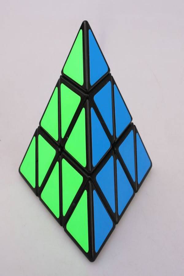 Pyramid Shaped Rubik Cube 9.8cm