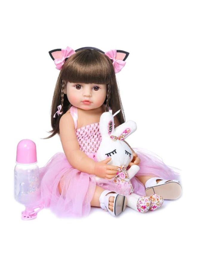 Silicone Reborn Toddler Doll 55cm