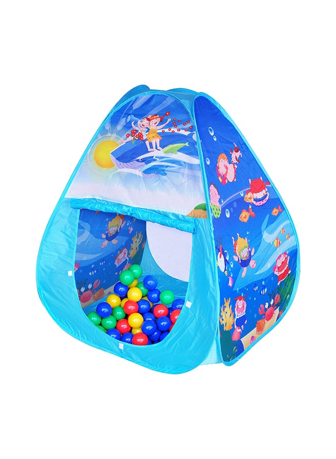 Ocean Play House With 100 Piece Balls 85x100x85cm