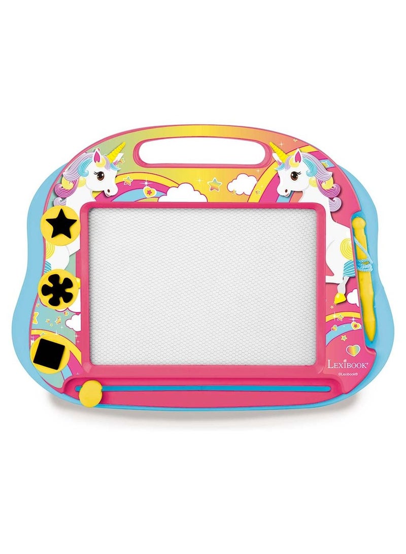 Lexibook Unicorn Magnetic Multicolor Drawing Board